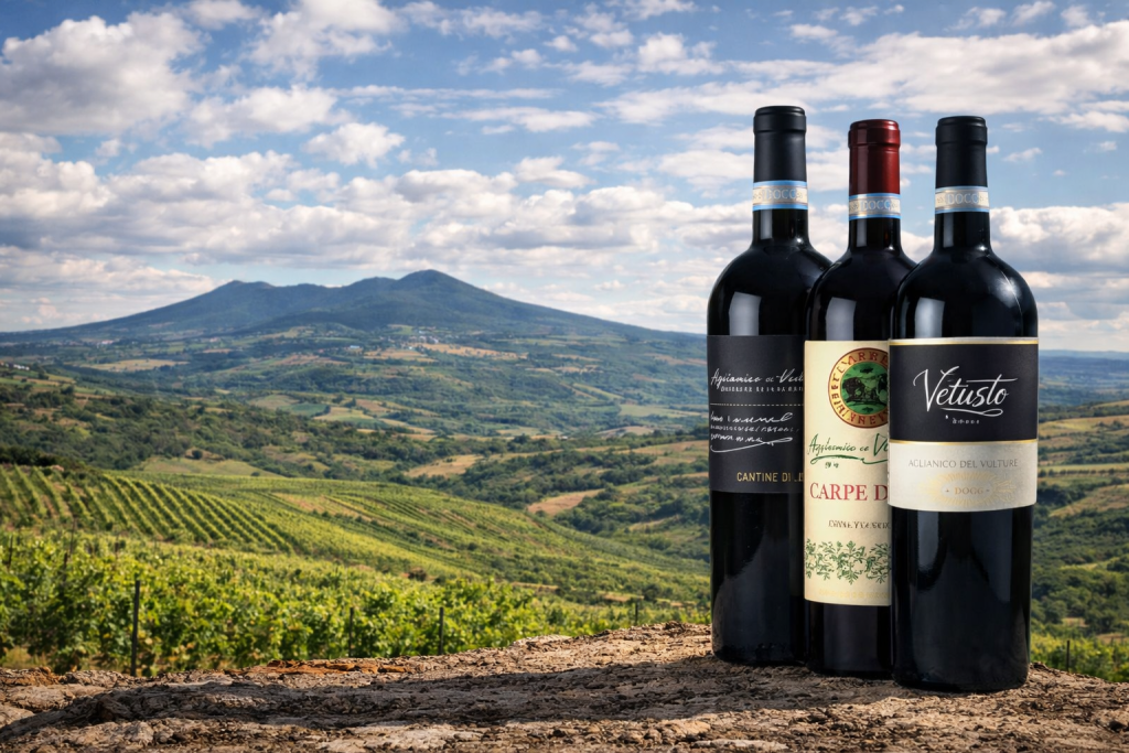 Vini Rossi Aglianico del Vulture