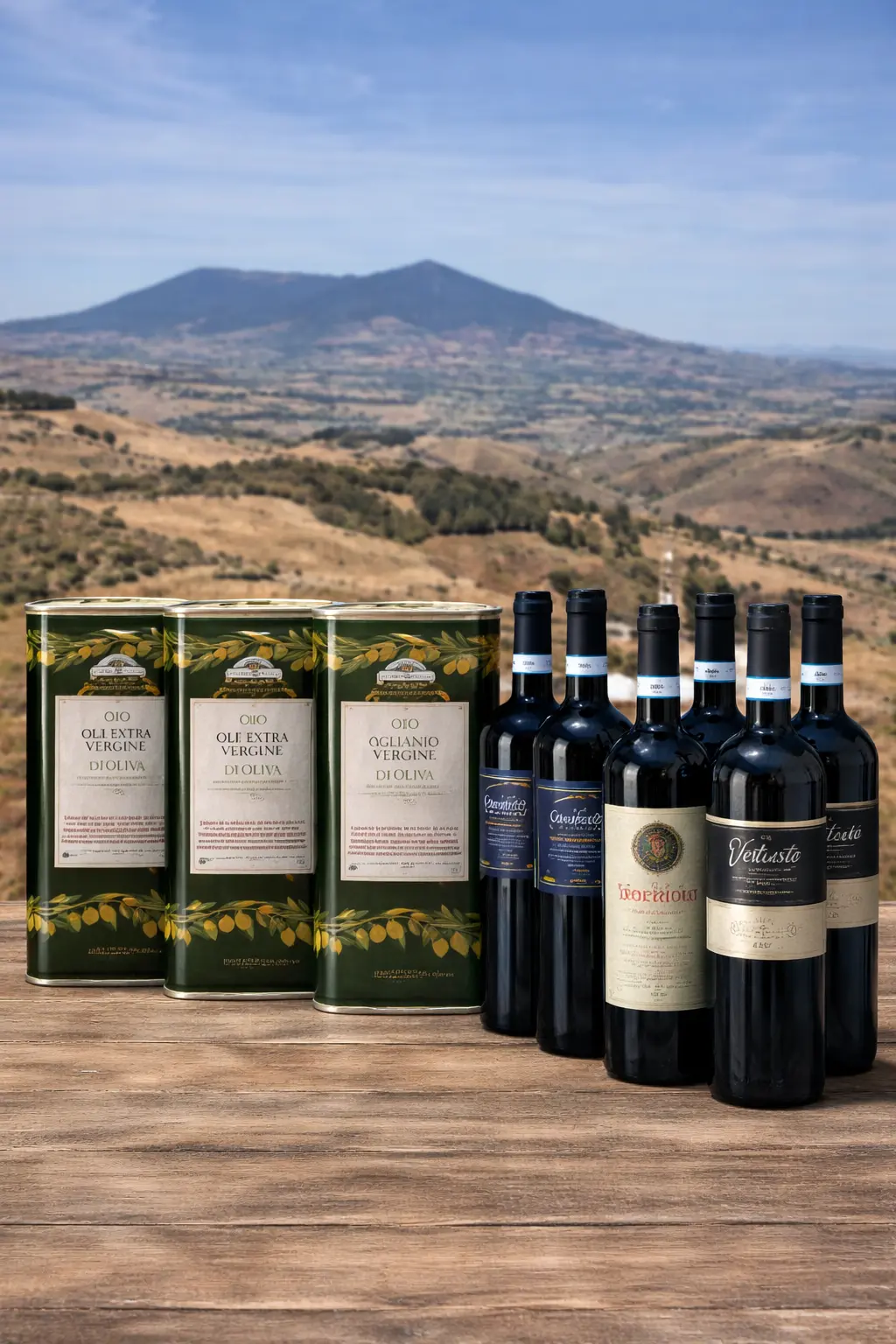 Scopri il Vulture bundle — olio EVO e vini rossi di Barile Aglianico Carpe Diem Vetusto
