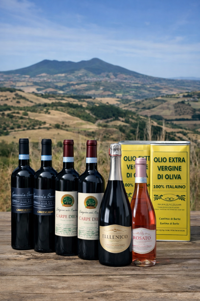 Vulture citta' del vino 2026: Olio e vino dallo stesso suolo vulcanico: un'unicità che non si replica